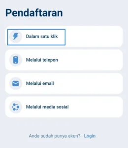Pendaftaran Cepat